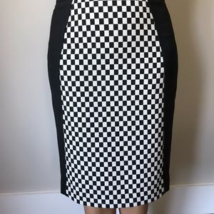 Halogen Checkered Skirt